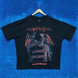 A Nightmare on Elm Street Freddy Kruger Oversized Horror T-Shirt Size Extra Larg